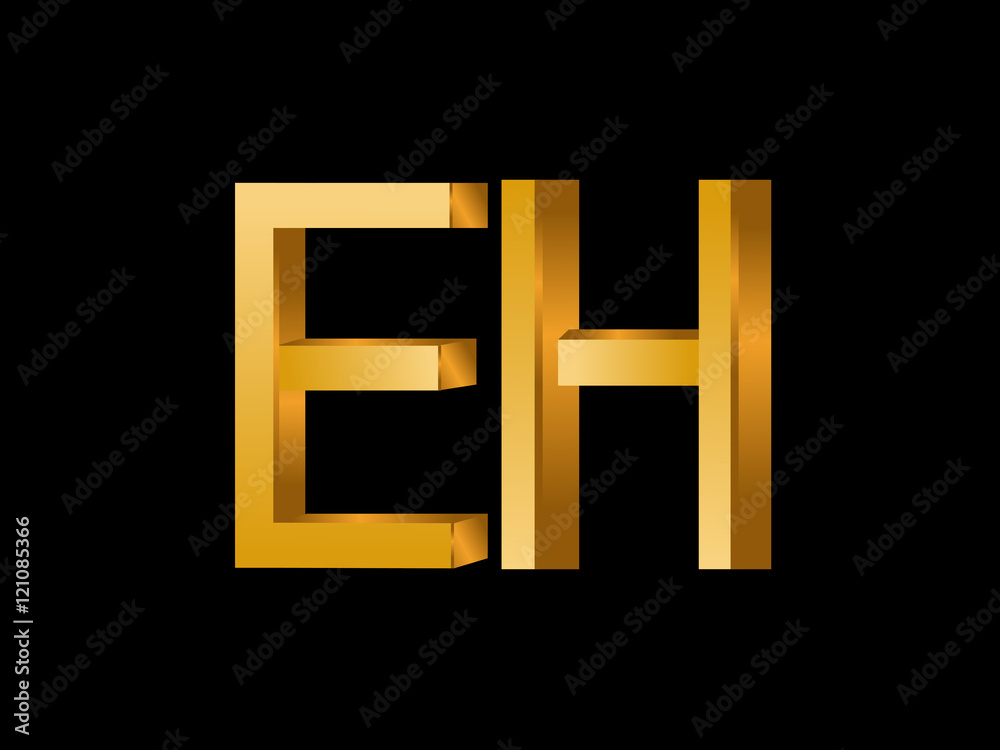 EH Initial Logo for your startup venture