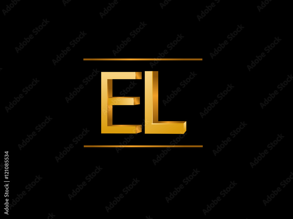 EL Initial Logo for your startup venture EL Initial Logo for your startup venture