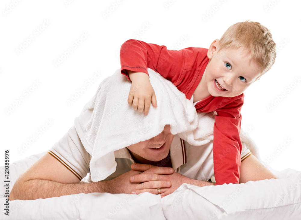 playing Father and Son playing Father and Son
