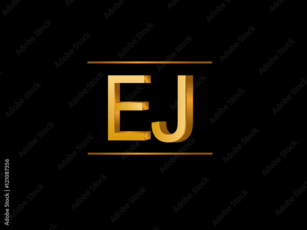 EJ Initial Logo for your startup venture EJ Initial Logo for your startup venture