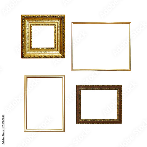 Picture frame isolated