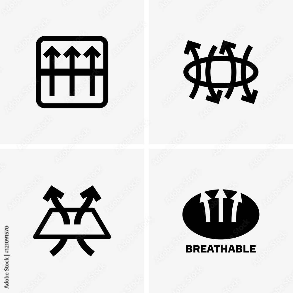 Breathable signs Breathable signs
