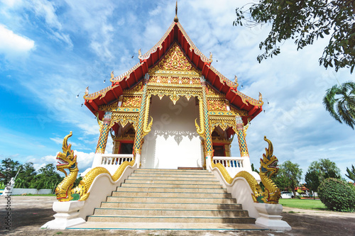 Common local temple in Thai
