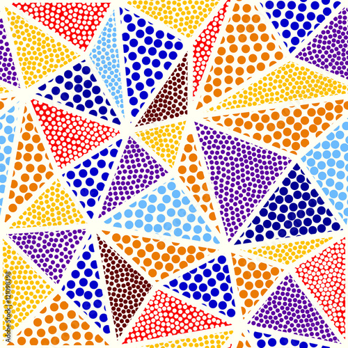 Geometric abstract pattern.