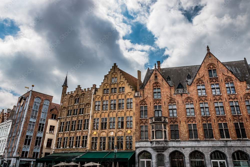 Immeubles de Grand-place de Bruges la Venise du Nord