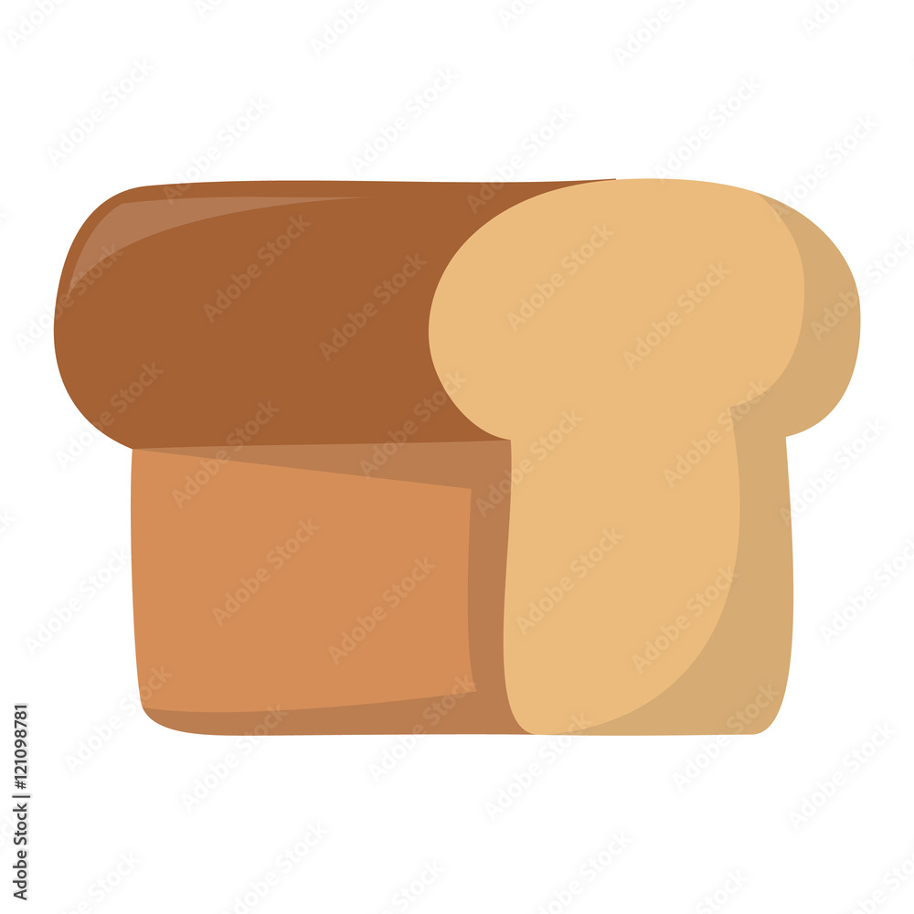 Bread isolated on white background. Bread vector food and fresh tasty. Bread slices breakfast loaf white wheat and diet crust natural eat fresh bake. Bread isolated on white background. Bread vector food and fresh tasty. Bread slices breakfast loaf white wheat and diet crust natural eat fresh bake.