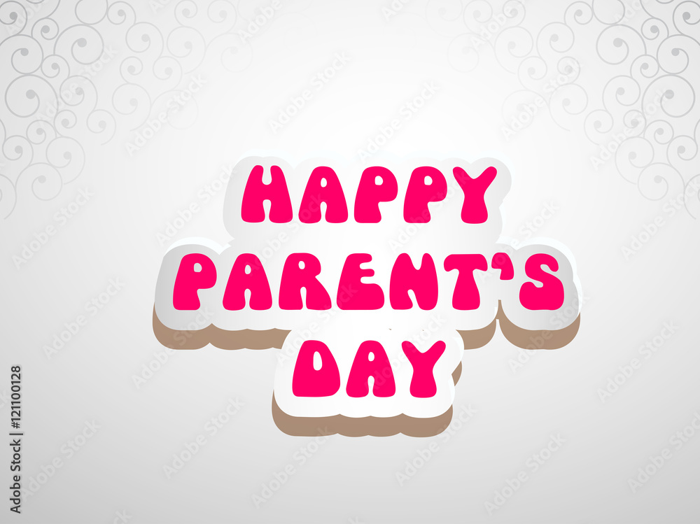 Parent's Day background Parent's Day background