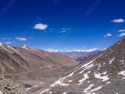 Wallpaper Mural Khardungla Pass. The highest road in the World. Leh, Ladakh, India Torontodigital.ca