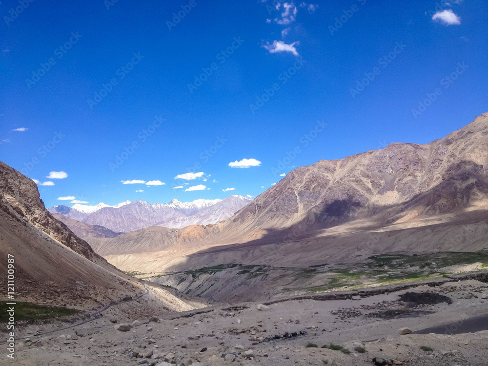 Khardungla Pass. The highest road in the World. Leh, Ladakh, India
