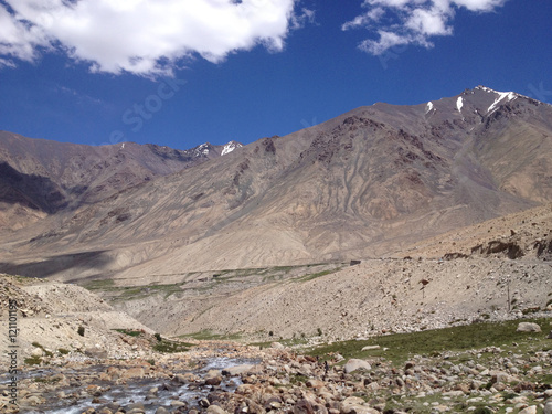 Khardungla Pass. The highest road in the World. Leh, Ladakh, India