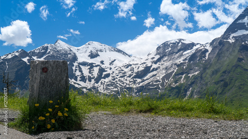 Gipfel an der Hochalpenstrasse 