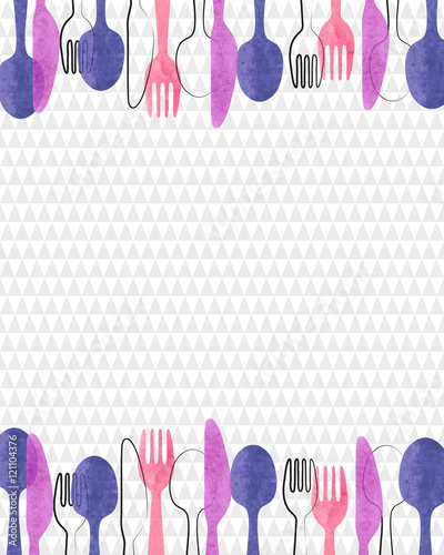 Vector background with wate...