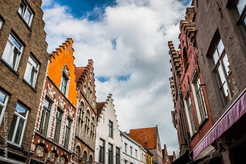 Immeubles de Grand-place de Bruges la Venise du Nord © Gerald Villena
