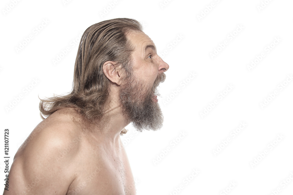 portrait of a man with a beard portrait of a man with a beard