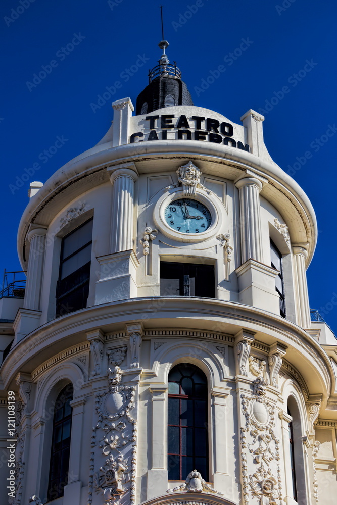 Fototapeta premium Madrid, Teatro Calderon