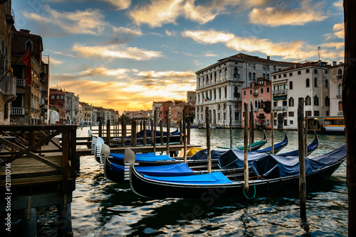 Gondolas in Venice © stockfotocz