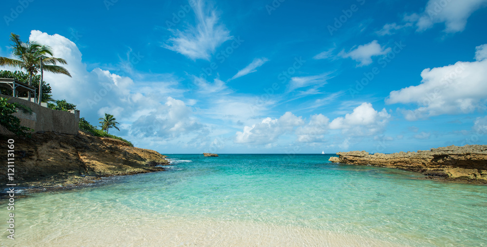 Obraz premium Anguilla island, Caribbean sea