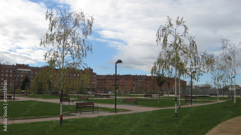 Obraz premium Jardines