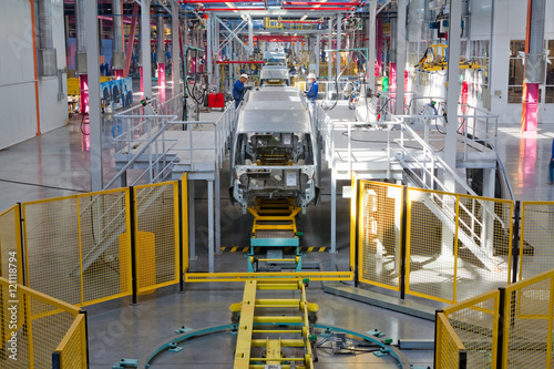 car assembly line Ford Sollers