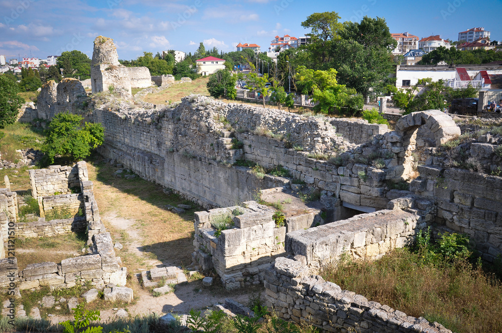 Defensive wall Chersonesos Taurica