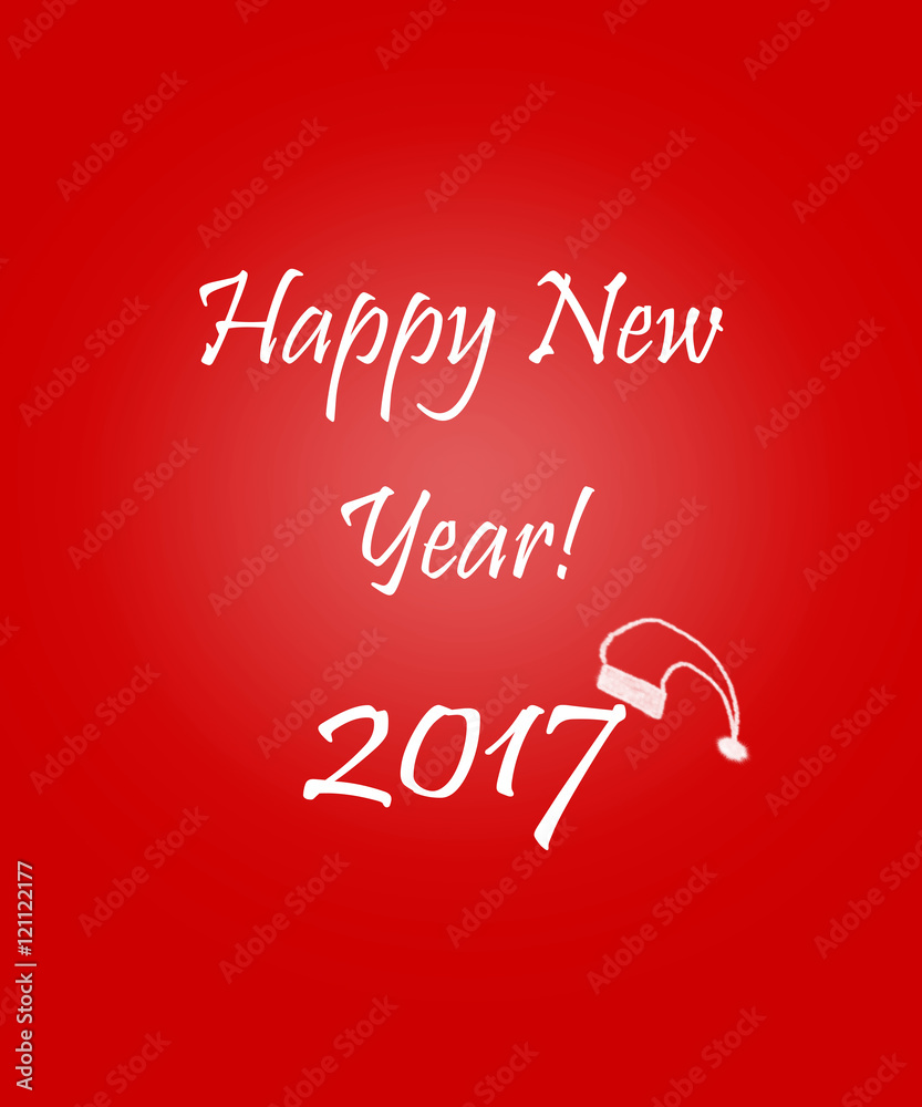 happy new year card - christmas 2017