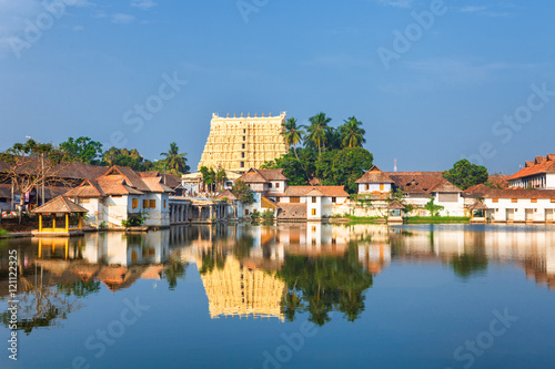 Sri Padmanabhaswamy temple in Trivandrum Kerala India