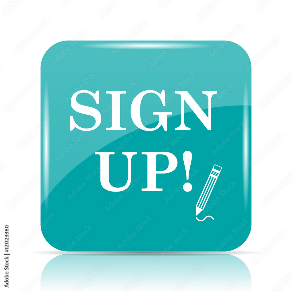 Sign up icon Sign up icon