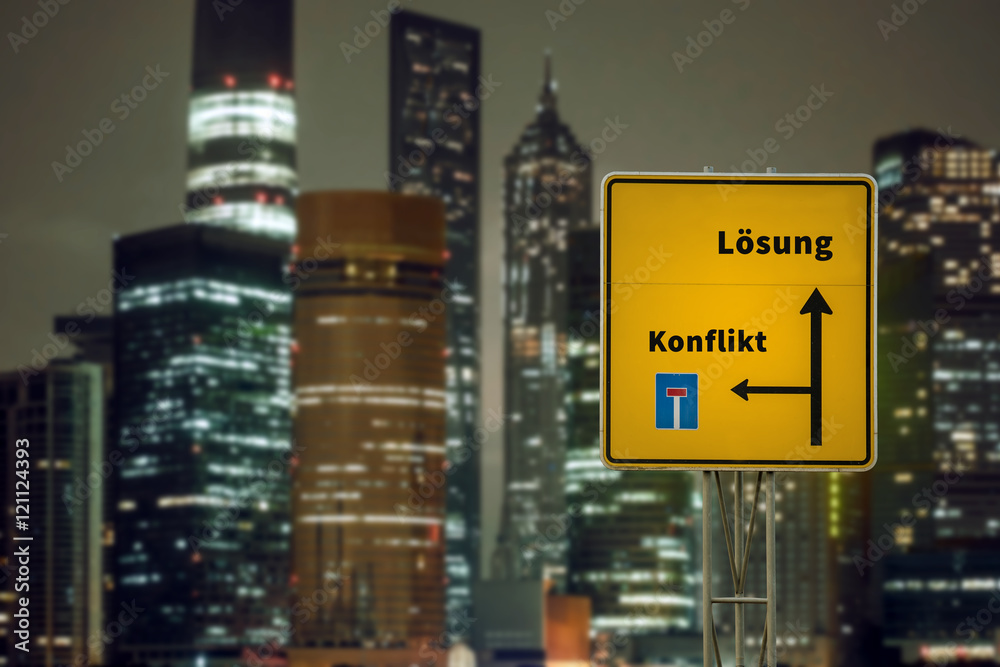 Schild 125 - Konflikt Schild 125 - Konflikt