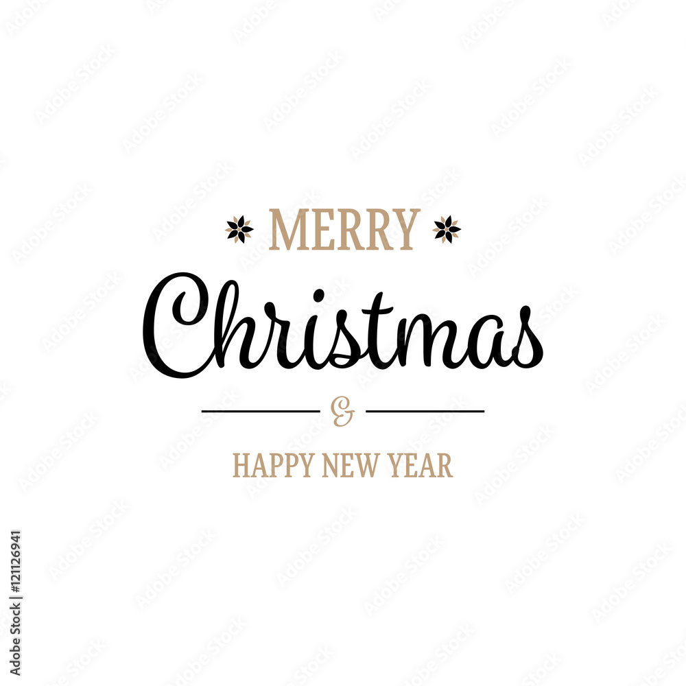 Black and Gold Christmas Greetings Black and Gold Christmas Greetings