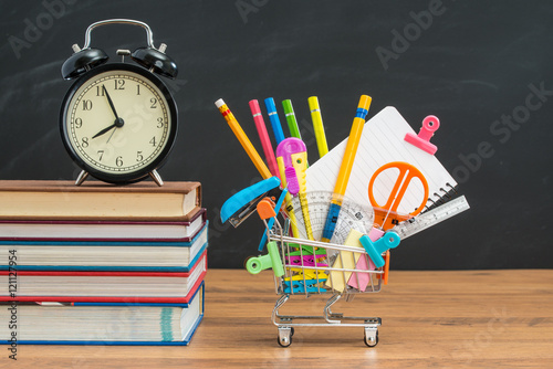 time to shopping education supplies for back to school
