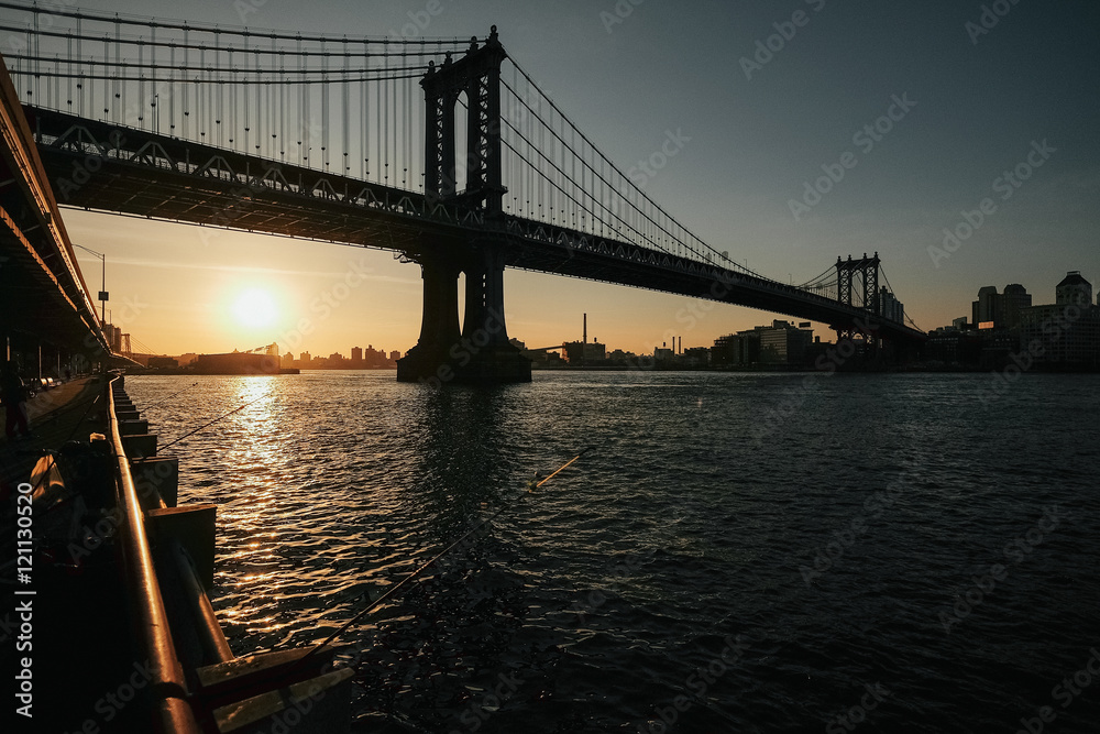 Beautiful bridge in New York