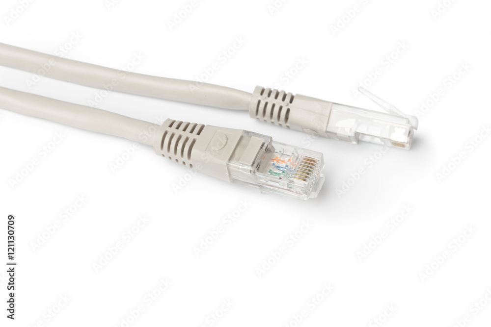 Close up of network cable Close up of network cable