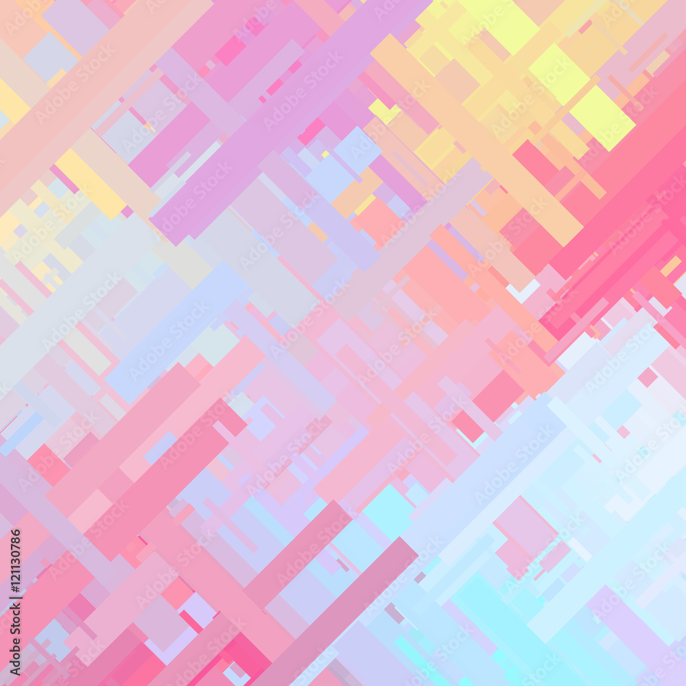 Pastel glitch background, distortion effect, abstract texture, random trend  color diagonal lines for design concepts, posters, wallpapers,  presentations and prints. Vector illustration. Stock Vector | Adobe Stock
