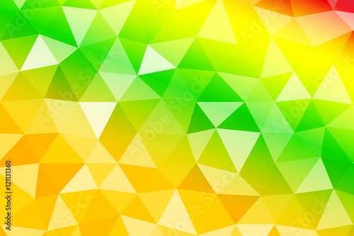 Bright color crumpled background abstract triangles. summer. composition. Vector illustration of a gradient.