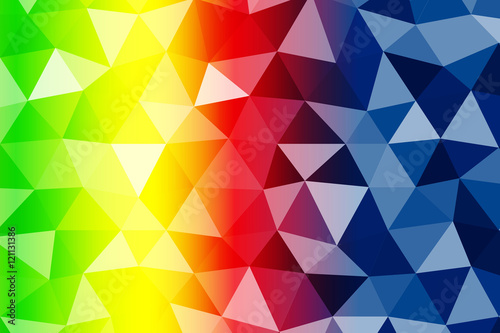 Bright color crumpled background abstract triangles. summer. composition. Vector illustration of a gradient.