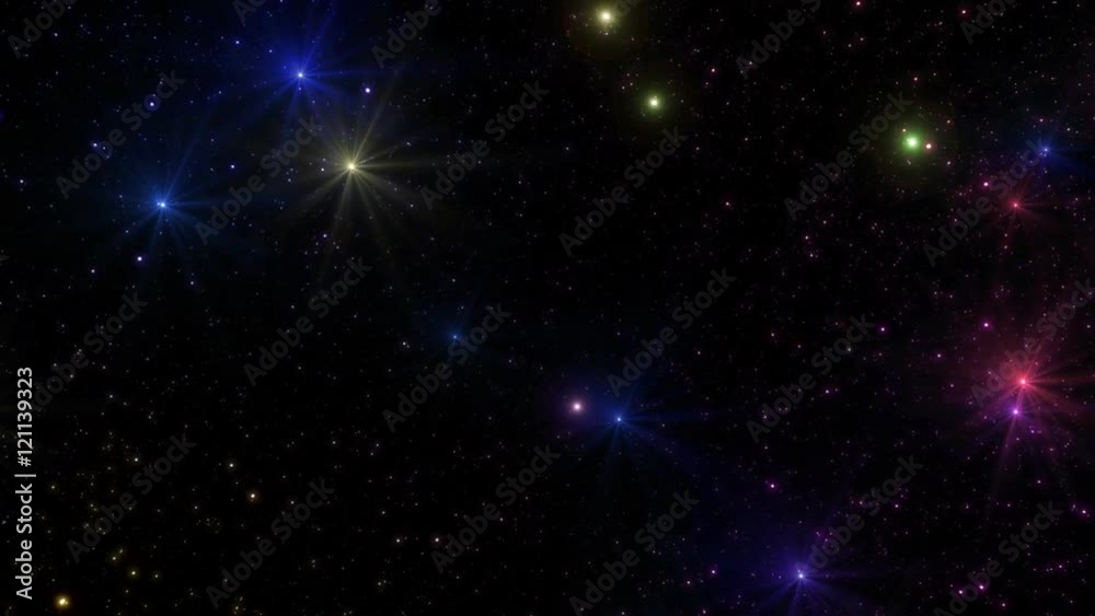 Galaxy Space Flying through. Galaxy Space Flying through.