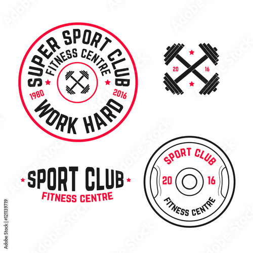 Vector image of gym logo