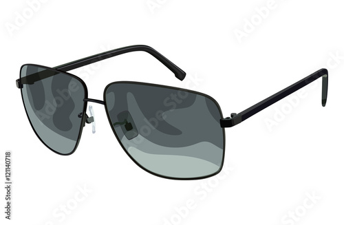 Gray sunglasses side
