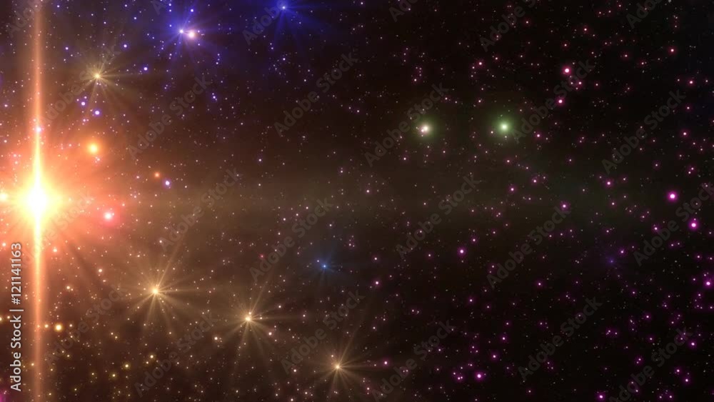 Galaxy Space Flying through. Galaxy Space Flying through.