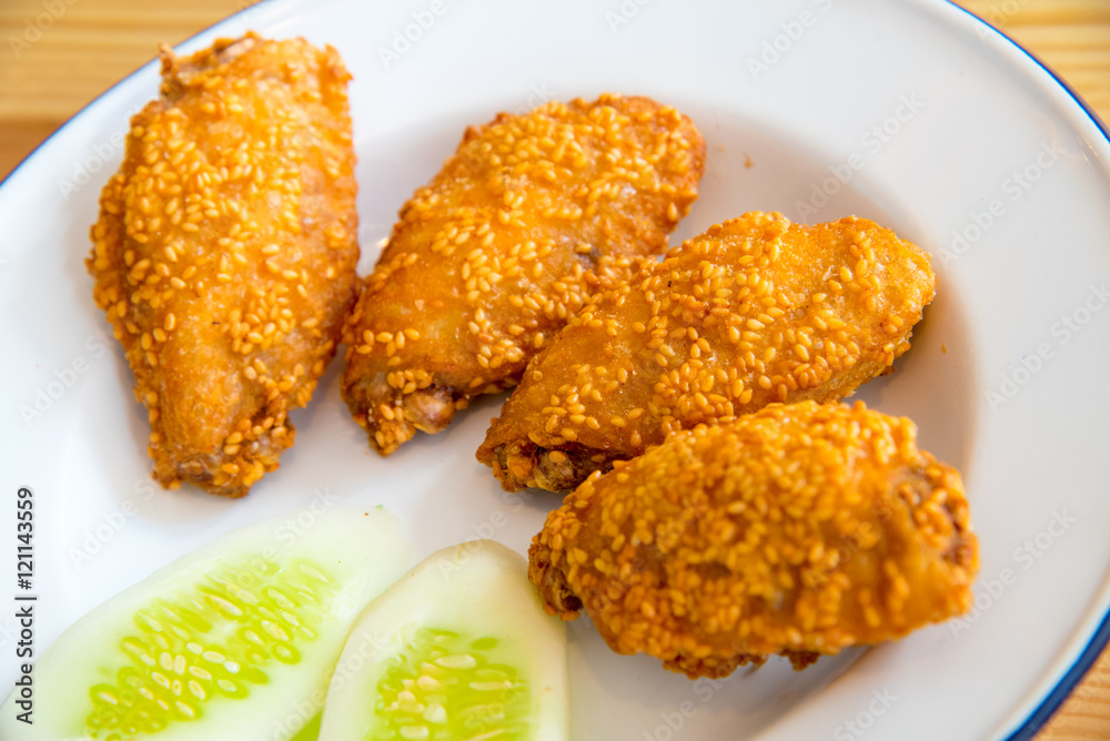 Crispy fried chicken Crispy fried chicken