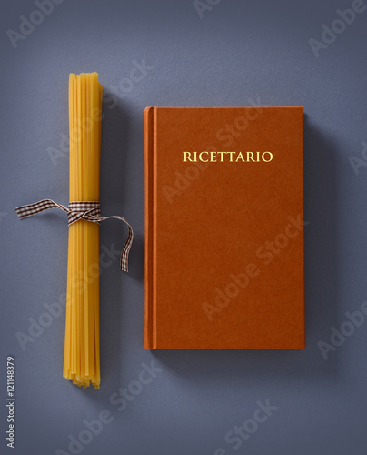 ricettario e pasta italiana