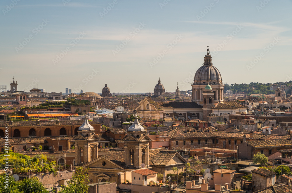 Rome is full of many beautiful and historical buildings and architectural detail