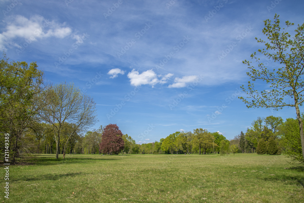  Sanssouci park, Potsdam town, Germany.