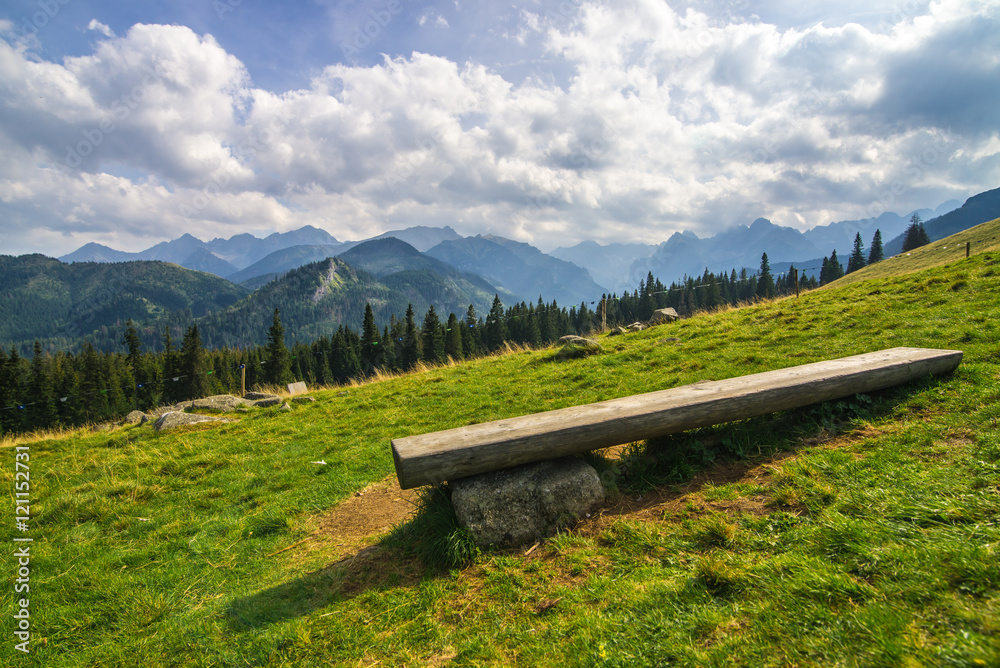 Fototapeta premium Rusinowa Polana in Tatra Mountain, Poland