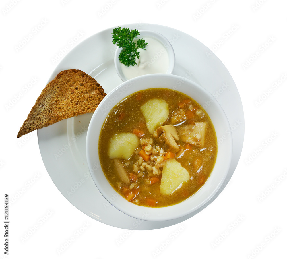 Mushroom soup Mushroom soup