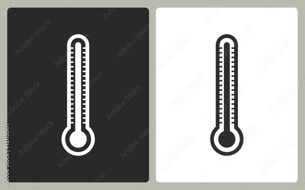 Thermometer - vector icon. Thermometer - vector icon.