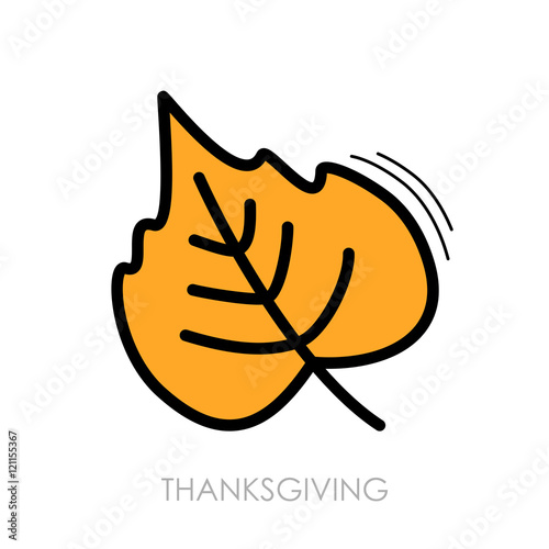Autumn Leaves poplar icon