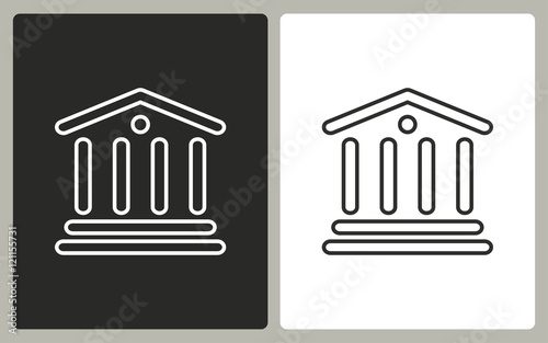Court - vector icon.