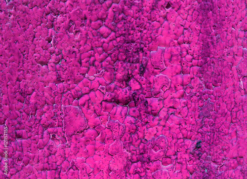 Valokuvatapetti abstract pink fuchsia magenta old paint rough