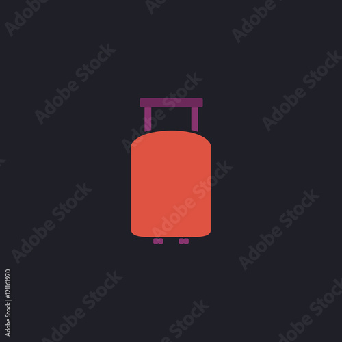 Suitcase computer symbol